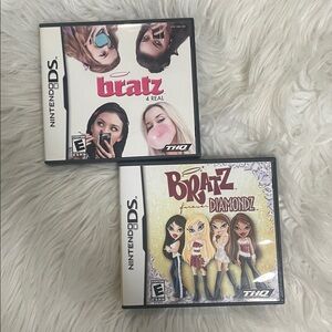NINTENDO DS Bratz 4 real game & Bratz foreverDiamondZ 2006-2007